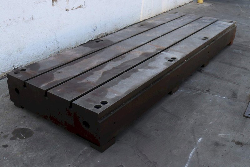 144&#039; X 48&#039; WIDE X 12-1/2&#039; THICK T SLOTTED FLOOR PLATE; STOCK #73253