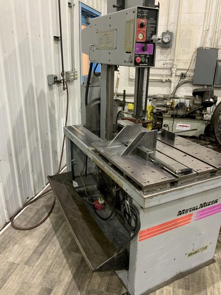 18" X 20" METAL MIZER MODEL 2018, TILT-FRAME VERTICAL BAND SAW.: STOCK #81426