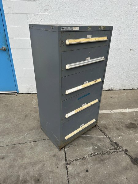 5 DRAWER 30" X 22-1/2" X 59" VIDMAR CABINET:: STOCK #77991