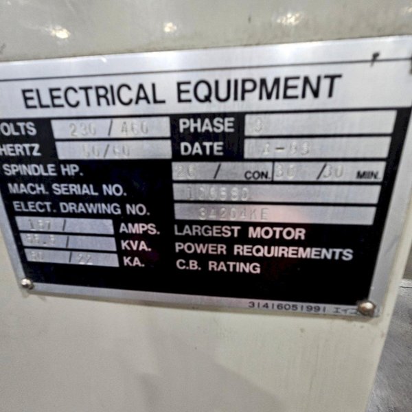 MAZAK QUICKTURN 28N CNC LATHE-1998. STOCK # 1111025