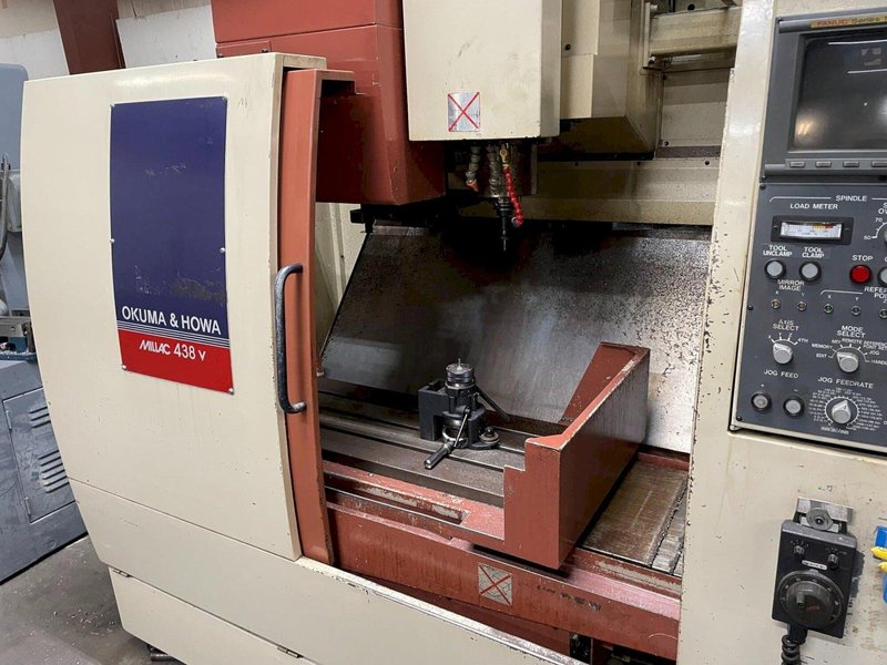 Okuma Howa Millac 438V VMC, 1989 – Under Power