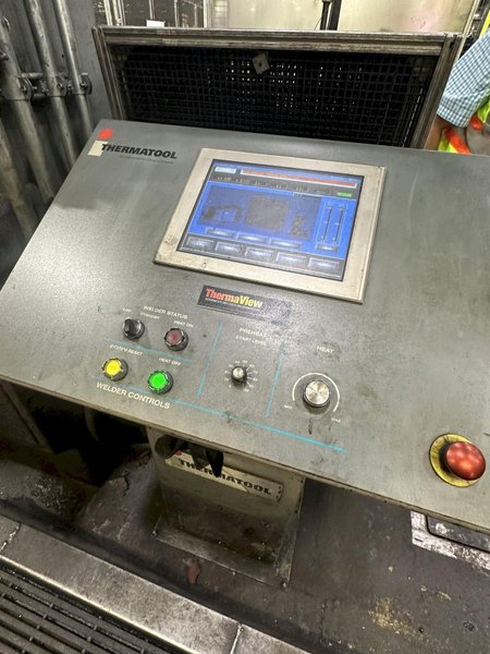 250 KW THERMATOOL MODEL #CF14-1506460 SOLID STATE HF WELDER SYSTEM, THERMAVIEW CONTROLS: YOBRO #24310