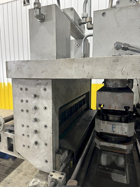 30&quot; x 14 GA DALCOS MODEL #PXN-800 AUTOMATIC COIL HYDRAULIC PUNCHING MACHINE: STOCK #20332