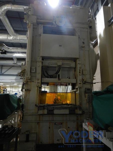 800 TON  MINSTER MODEL #90-800 KNUCKLE JOINT PRESS : STOCK #77652
