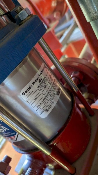 Tigerflow FPS-7000-PEC Fire Pump System – 2019 – Vertical In-Line, Never Used