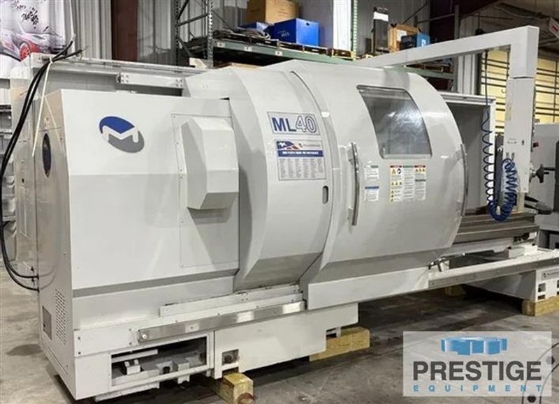 Milltronics ML40/80 CNC Hollow Spindle Lathe