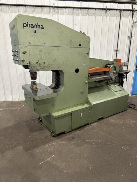 140 TON PIRANHA model P11-140 HYDRAULIC IRONWORKER : STOCK #77765