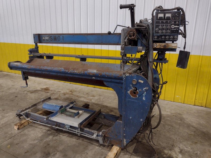 72&quot; JETLINE SEAM WELDER WITH MILLER COMPONENTS: STOCK #23642