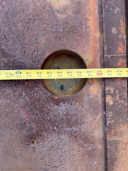 63&quot; X 240&quot; X 6&quot; T-SLOTTED FLOOR PLATE. STOCK # 1002825