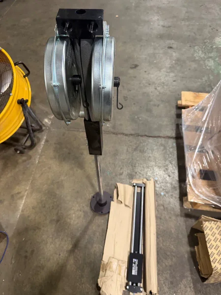 NEW ATLAS COPCO LINEAR TORQUE REACTION ARM AND TOOL BALANCER MODEL SML-T100 / RIL22C