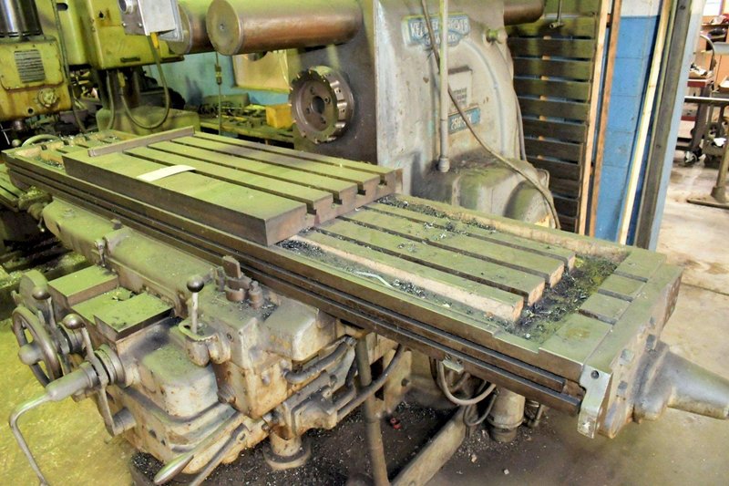 KEARNEY &amp; TRECKER MILWAUKEE MODEL 4CK HORIZONTAL MILLING MACHINE: YOBRO #23955