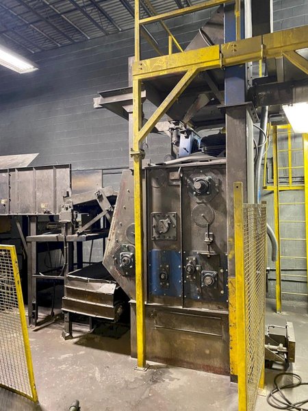 WHEELABRATOR TUMBLAST SHOT BLAST MACHINE: STOCK #14489