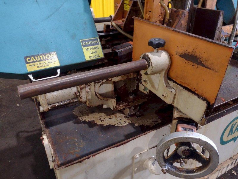 12" x 12" KALAMAZOO MODEL #KC12AX AUTOMATIC HORIZONTAL BANDSAW: STOCK #18789