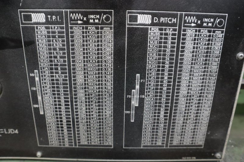 Nardini Model MS1440E Engine Lathe, Tool Post, Tailstock, Steady Rest- Auction Item