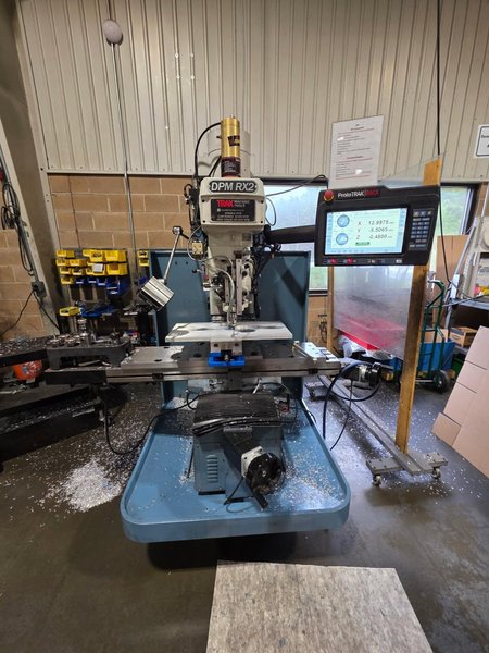ProtoTrak DPMRX2 Toolroom Bed Mill, 2023