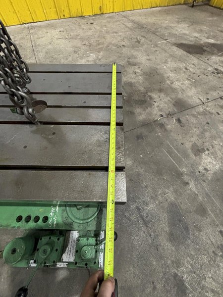 36&quot; X 48&quot; GIDDINGS &amp; LEWIS AIR LIFT ROTARY TABLE: STOCK #23587