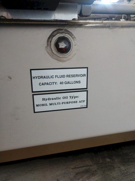 140 TON X 10' WYSONG MODEL #THS140-120 "HIGH SPEED" HYDRAULIC PRESS BRAKE: STOCK #13918