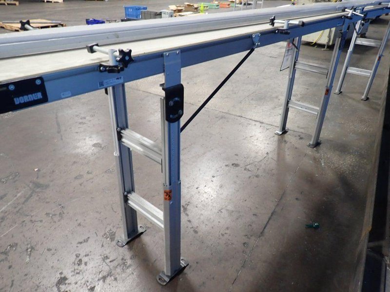 DORNER 14" X 192" POWER BELT CONVEYOR  -  2LEDM14-160020A404002