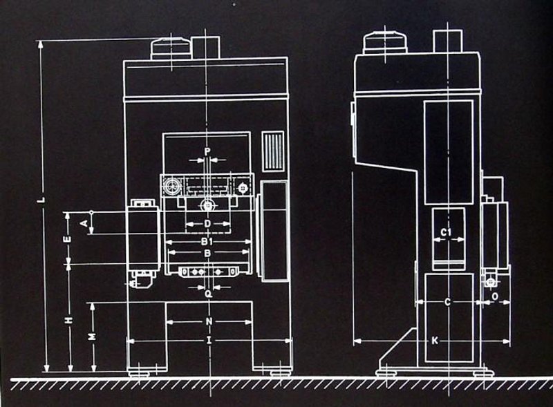 16 TON LAUFFER MODEL #RPL16 HYDRAULIC PRESS: YOBRO #24687