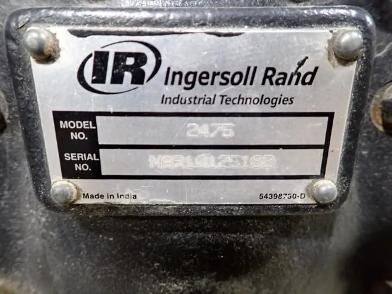 Ingersoll Rand (2) 3//5 Hp Air Compressor - 2-2475es-p