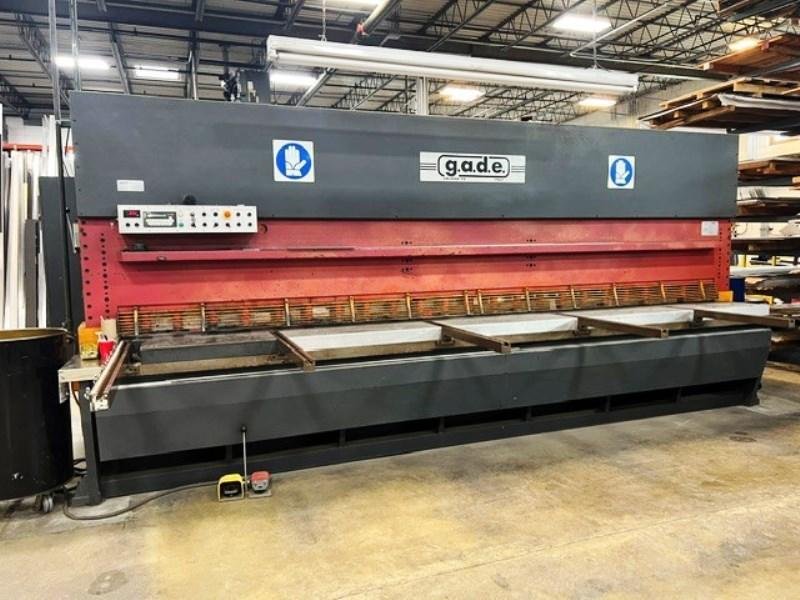 1/4" X 17' G.A.D.E. MODEL C0 50/6 CNC HYDRAULIC SHEAR