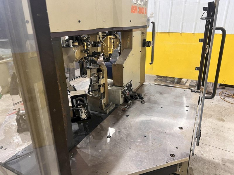 MEGOMAT MODEL #ASM3001A WIRE CUTTING &amp; PROCESSING MACHINE: STOCK #20096