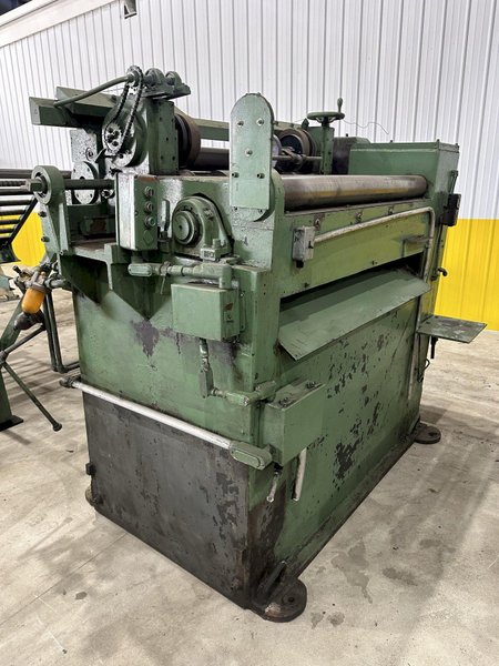 48&quot; AUTOMATIC FEED EDGE GUIDE, PINCH ROLL &amp; EDGE SLITTER TRIMMER: STOCK 19765