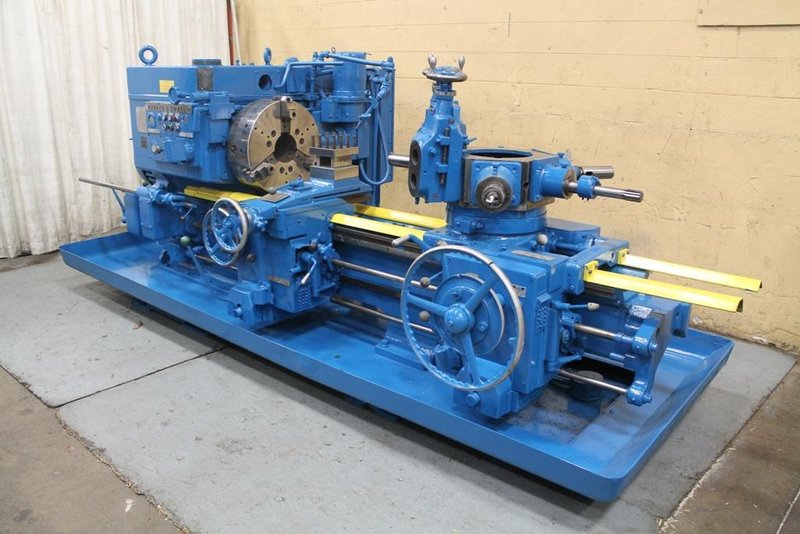 3A WARNER &amp; SWASEY SADDLE TURRET LATHE: STOCK #63578