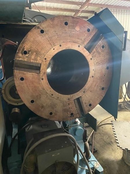 Used, Mazak Powermaster Chucker (PMC) CNC Lathe with 14.5" Spindle Bore