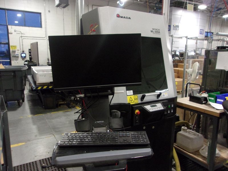 50 Watt Amada WL-P300A Fiber Laser Workstation, 2024