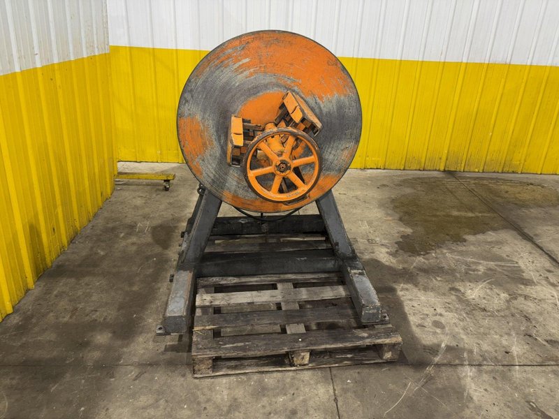 18&quot; HYDRAULIC MOTORIZED COIL REEL UNCOILER: STOCK #23247