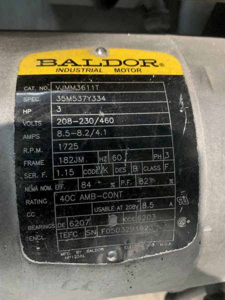 96&quot; X 96&quot; BURR-ABRADOR TOP SIDED DEBURRING MACHINE. STOCK # 0746323