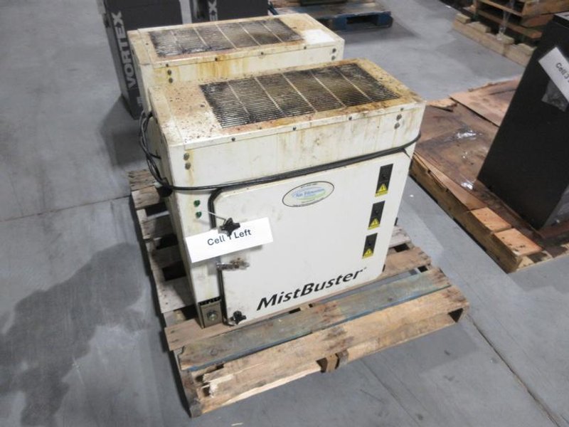 MistBuster 850 (x2) Variable Speed Mist Filtration Units- Auction Item