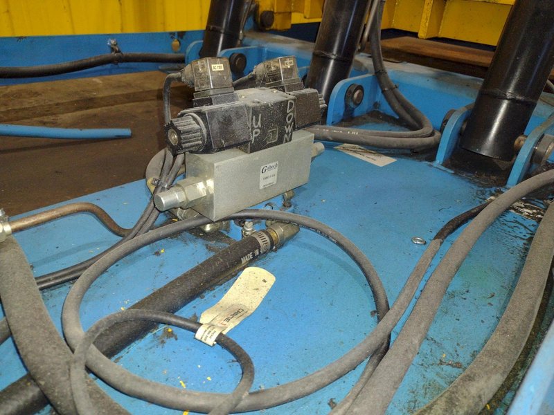 5,000 LBS X48"X 48" MAX MODEL #LPTT-UP-50-90 HYDRAULIC TILT UPENDER 90 DEGREE FLIP TABLE: YOBRO #25891