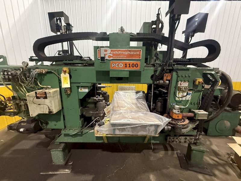 2009 PEDDINGHAUS MODEL #PCD1100 3-AXIS CNC AUTOMATIC BEAM DRILL LINE : YOBRO #25848