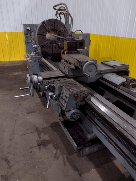 38&quot; X 120&quot; POREBA MODEL TPL-90/M *** 12&quot; HOLLOW SPINDLE *** ENGINE LATHE: STOCK #18538