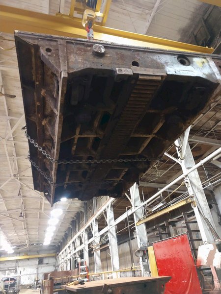 85&quot; X 146&quot; HEAVY DUTY STEEL LAYOUT TABLE: STOCK #12439