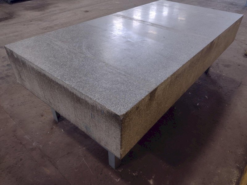 8&#039; X 4&#039; X 14&quot; CHALLENGE PRECISION LAYOUT INSPECTION GRANITE TABLE: STOCK #23793