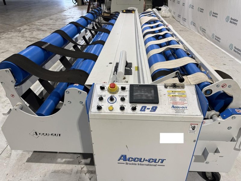 Accu-Cut Q-9 Carpet Cutting Machine, 2022 – Heavy Duty Flooring Roll Cutter