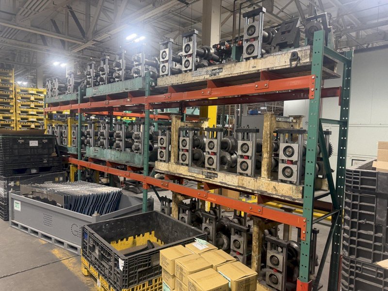 20 STAND X 2.5" METFORM RAFTED ROLLFORMER: YOBRO #24923