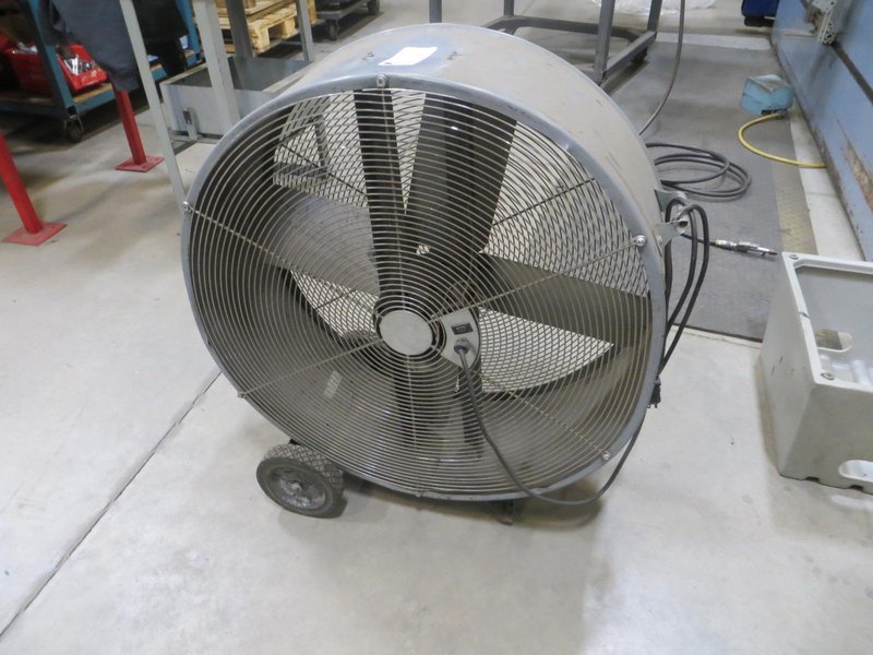 MaxxAir Heavy Duty Shop Fan - Portable on Casters- Auction Item