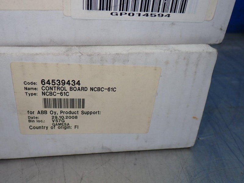 ABB FREQUENCY CONVERTER CONTROL BOARDS  -  NCBC-61C