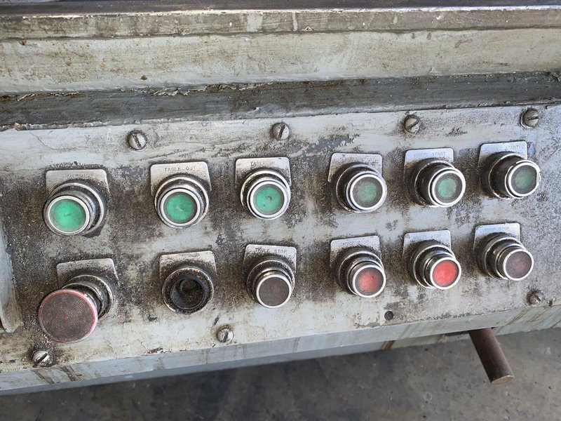 42" X 50 HP BLANCHARD MODEL #22-D-42 ROTARY SURFACE GRINDER STOCK #3088