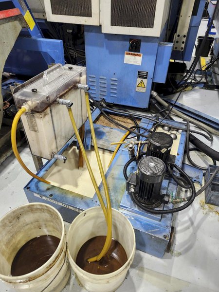 Mazak Multiplex 6200 Twin Spindle Lathe, Mazatrol 640 Ctrl., Mazak Fles GL100F Loader, 12 Pos. x2 Turret, 25HP, New 2000 (Avail. 8-25)