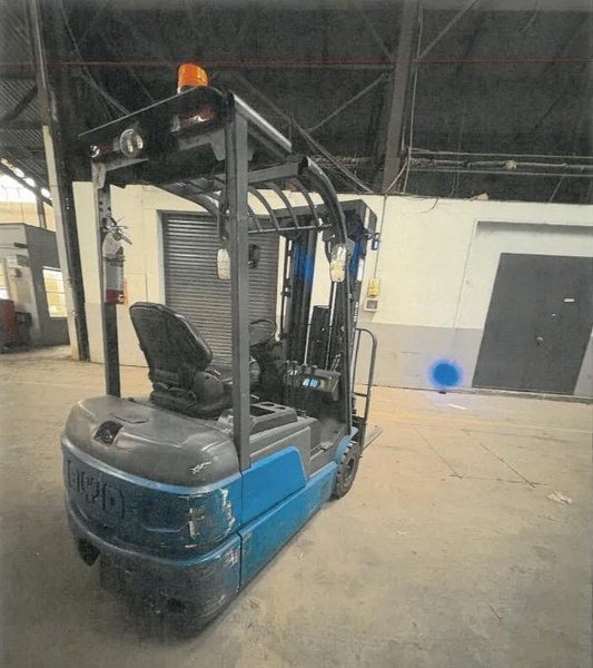 BYD ECB18-3W 4,000-Lb 3-Wheel Electric Forklift, 2023  (1)