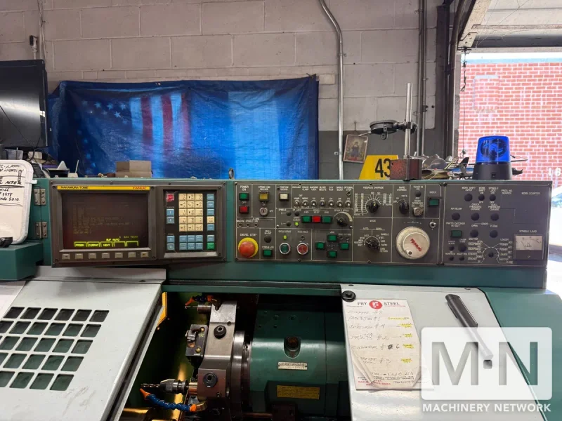 Nakamura Tome Slant JR CNC Lathe
