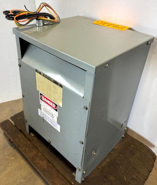 15 KVA Square D Transformer Cat. No. 15T6H, HV 480, LV 240, 3 Phase