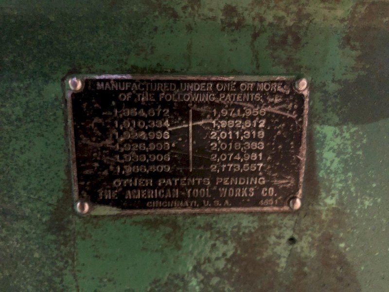 48" X 72" AMERICAN PACEMAKER ENGINE LATHE, 2.25" HOLE: STOCK #16192