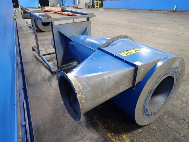 TORIT 36" X 36" X 87" DUST COLLECTOR  -  36 CYC