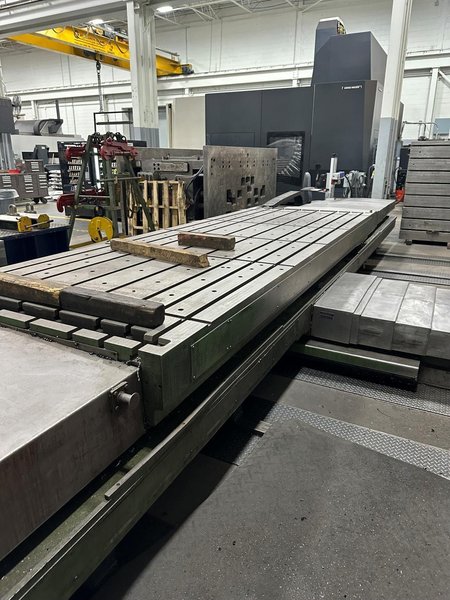 Giddings &amp; Lewis 6&quot; Model H6T CNC Table Type Boring Mill Year: 1991